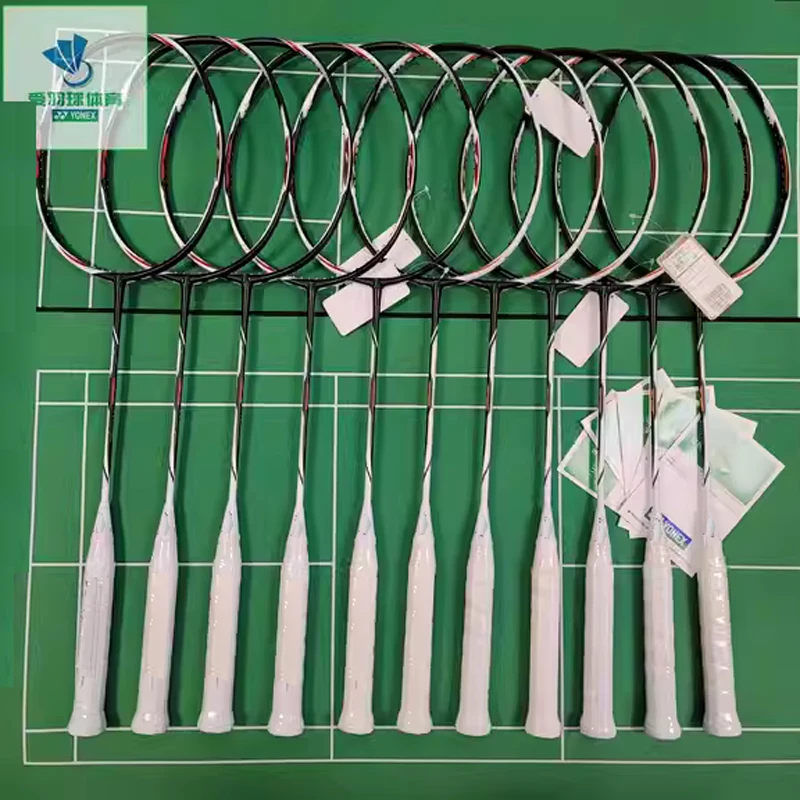 small racket area dzs offensive and defensive Maximum support 35lbs without YY logo Professional badminton racket