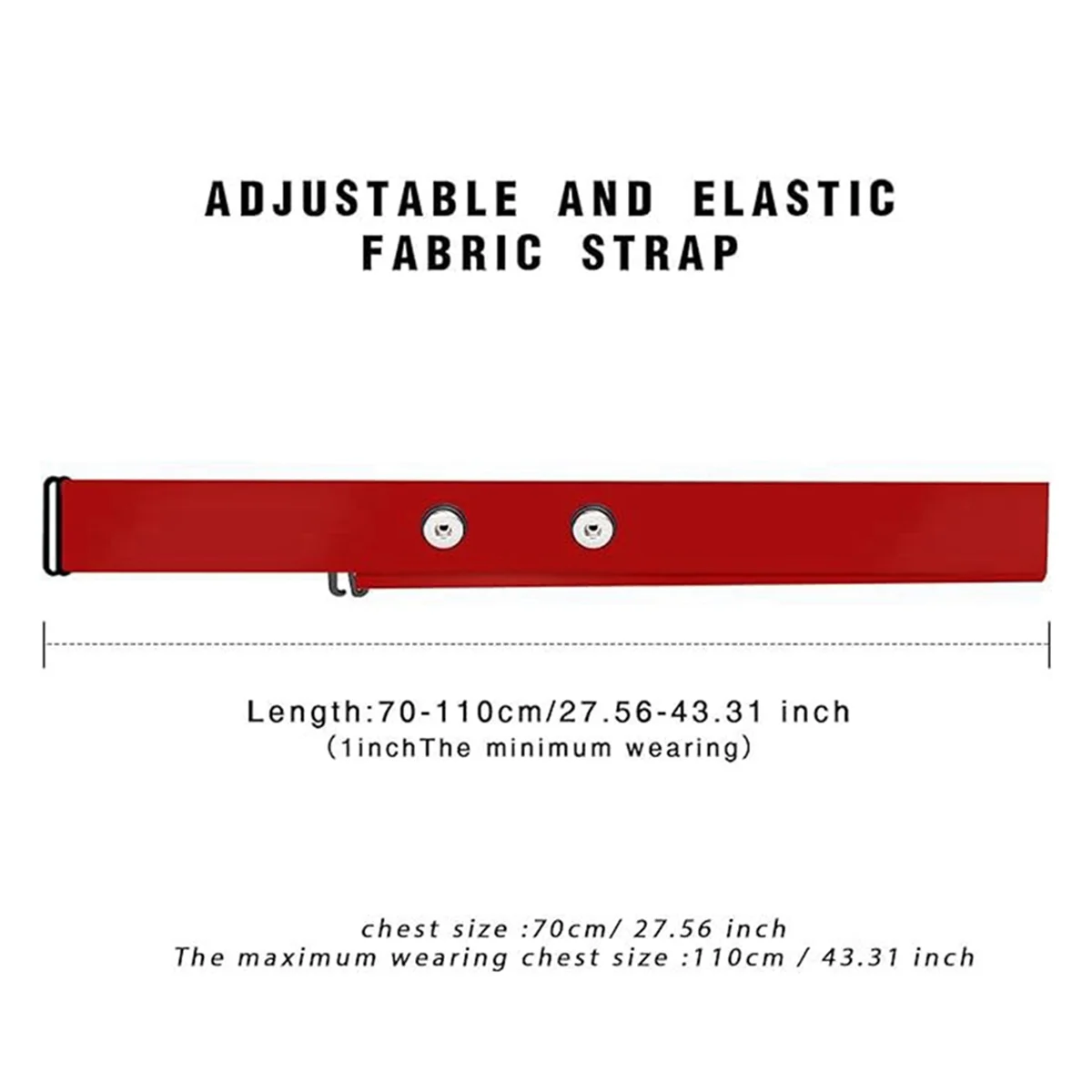 ABMO Strap Replacement Strap for Jiaming Blackbird Strap Grey