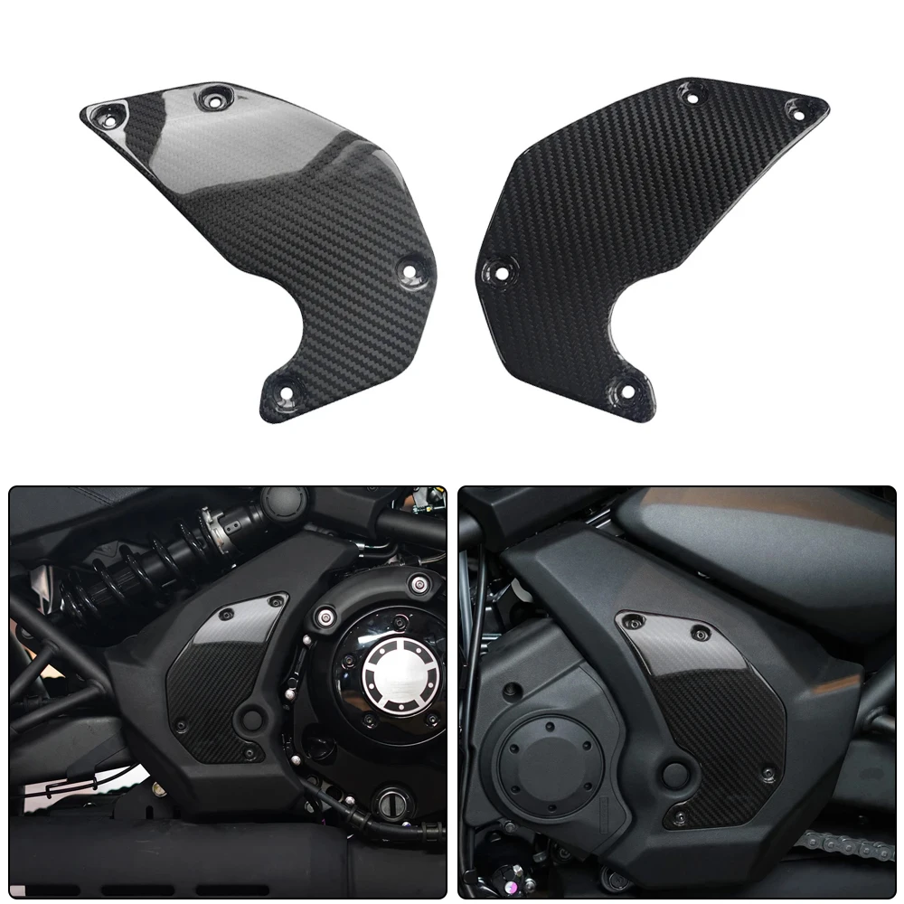 

Carbon fiber For Kawasaki 2015-2026 Vulcan S 650 motorcycle modification carbon fiber dry fairing decorative cover accessories