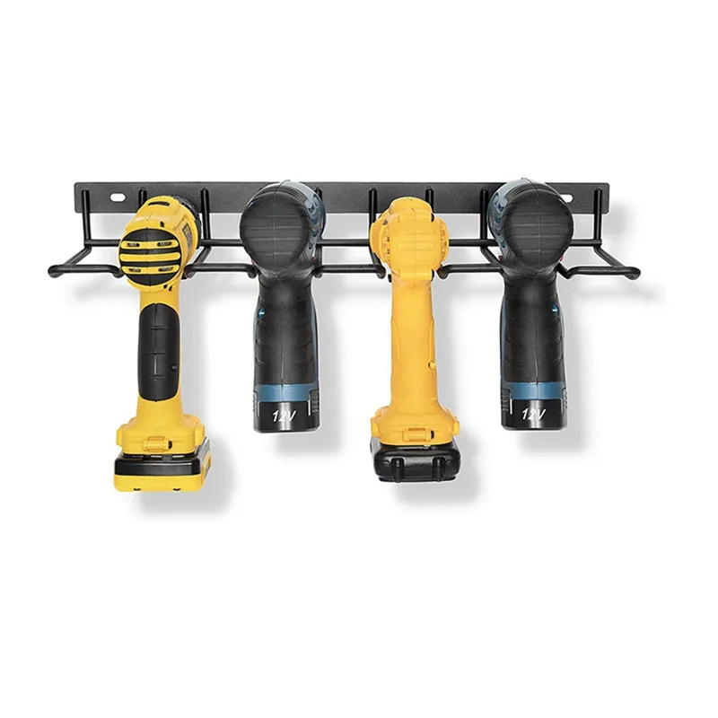 AC88-Wall-Mounted Tool Storage Rack Electric Drill Rack Wrench Tool Workshop Screwdriver Storage Rack