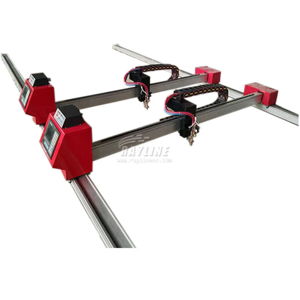 Ultra-light portable CNC plasma flame dual-purpose gantry cutting machine, carbon steel and stainless steel cutting