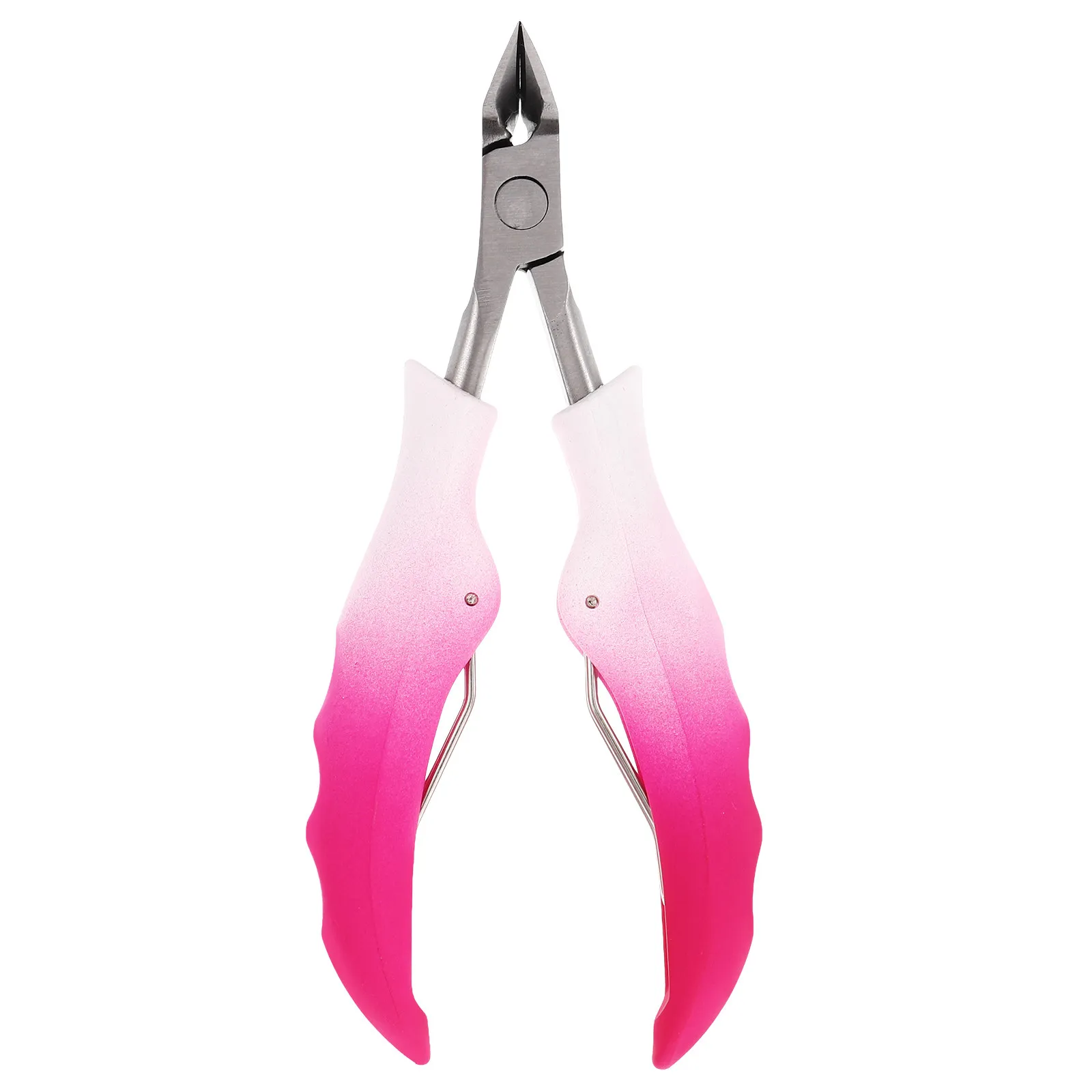 Stainless Steel Nail Clipper Precision Toenail Clippers for Seniors Ergonomic Non-Slip Handle Sharp Blades Multifunctional Nail