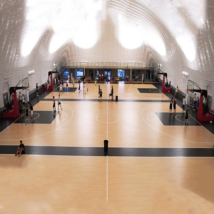 고품질 대형 차양 방수 스포츠 경기장 체육관 필드 캐노피 인플레이터블 텐트 이동식 재활용 에어돔