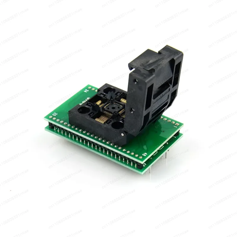 QFP48 TQFP48 LQFP48 to DIP48 MCU Programmer Pitch 0.5mm IC Body IC51-0484-806 Test Socket Adapter