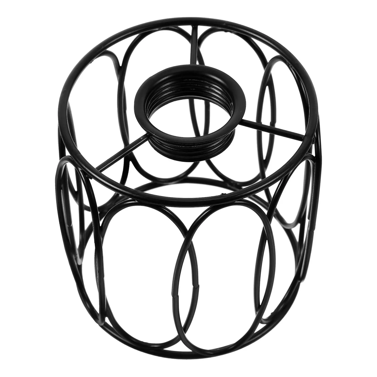 

Metal Pendant Light Lampshade Hollow Small Size for Ceiling Lamp E14 Rustic Style Hanging Lamp Shade Replacement Home Bar Tea