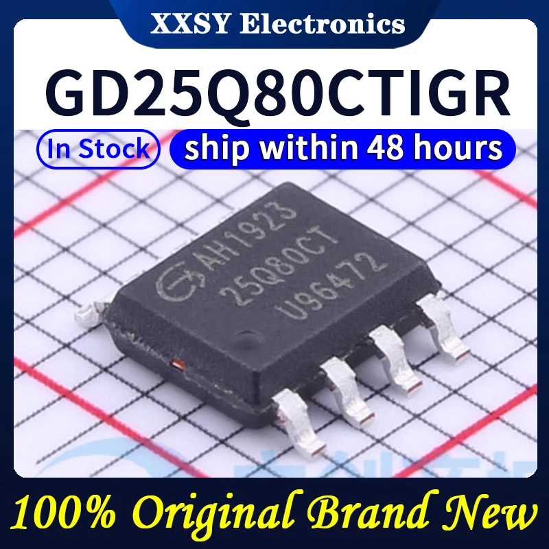 

GD25Q80CTIGR 25Q80CT 100% Quality Original New
