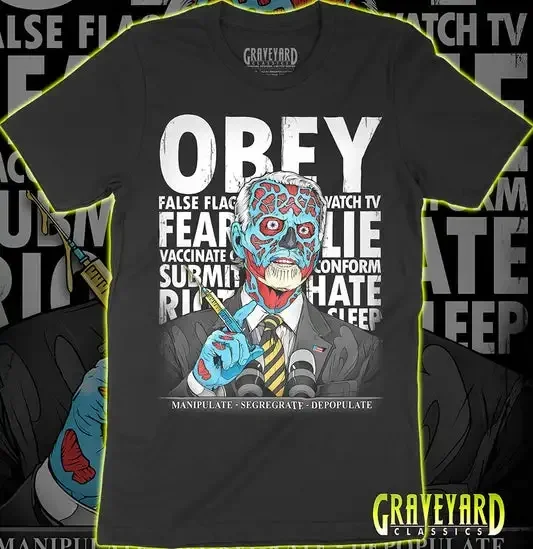 Le t-shirt du politicien alien
