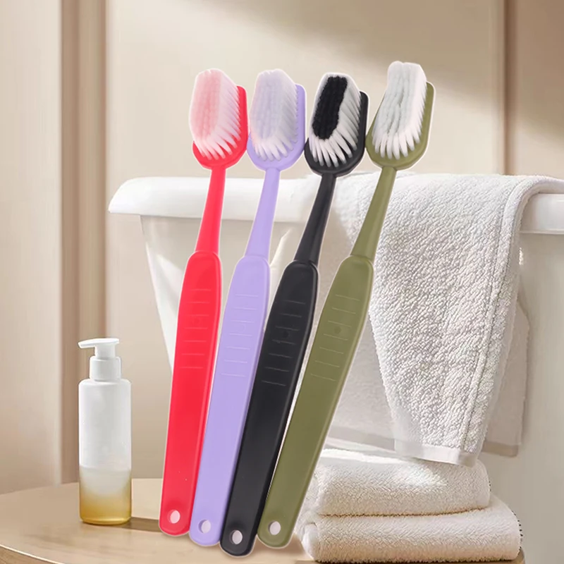 Colorful Super Long Toothbrush Oversized Bath Brush Oral Care Deep Cleaning Oral Cleaning Dentistry Brushing Teeth Teaching