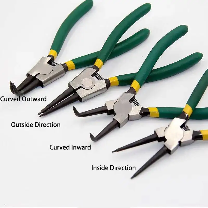 

Ring Pliers Set Internal/External Install Uninstall Kits Snap Rings Puller Hand Circlip Plier