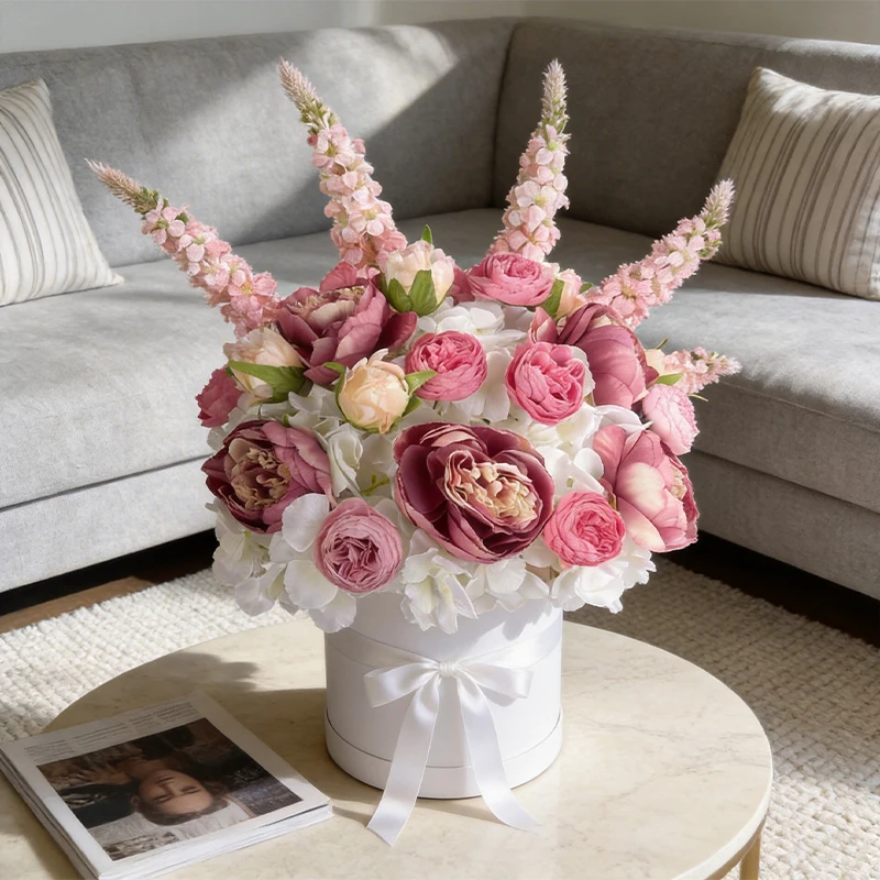 

Cross-Border Artificial Peony, Hydrangea, and Hyacinth Ceiling Hanging Ball Decorations for Weddings and Hotels