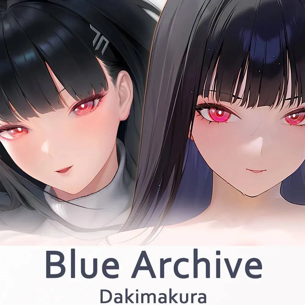 

Синий архив Dakimakura 2WAY петля чехол для тела аниме подушка чехол для подушки рождественские подарки