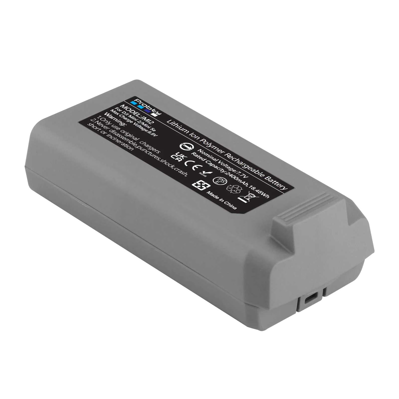 original probty 2400mAh For DJI Mini 2 Intelligent Flight Battery for Mini 2, Mini SE, Mini 4K, Mini 2 SE