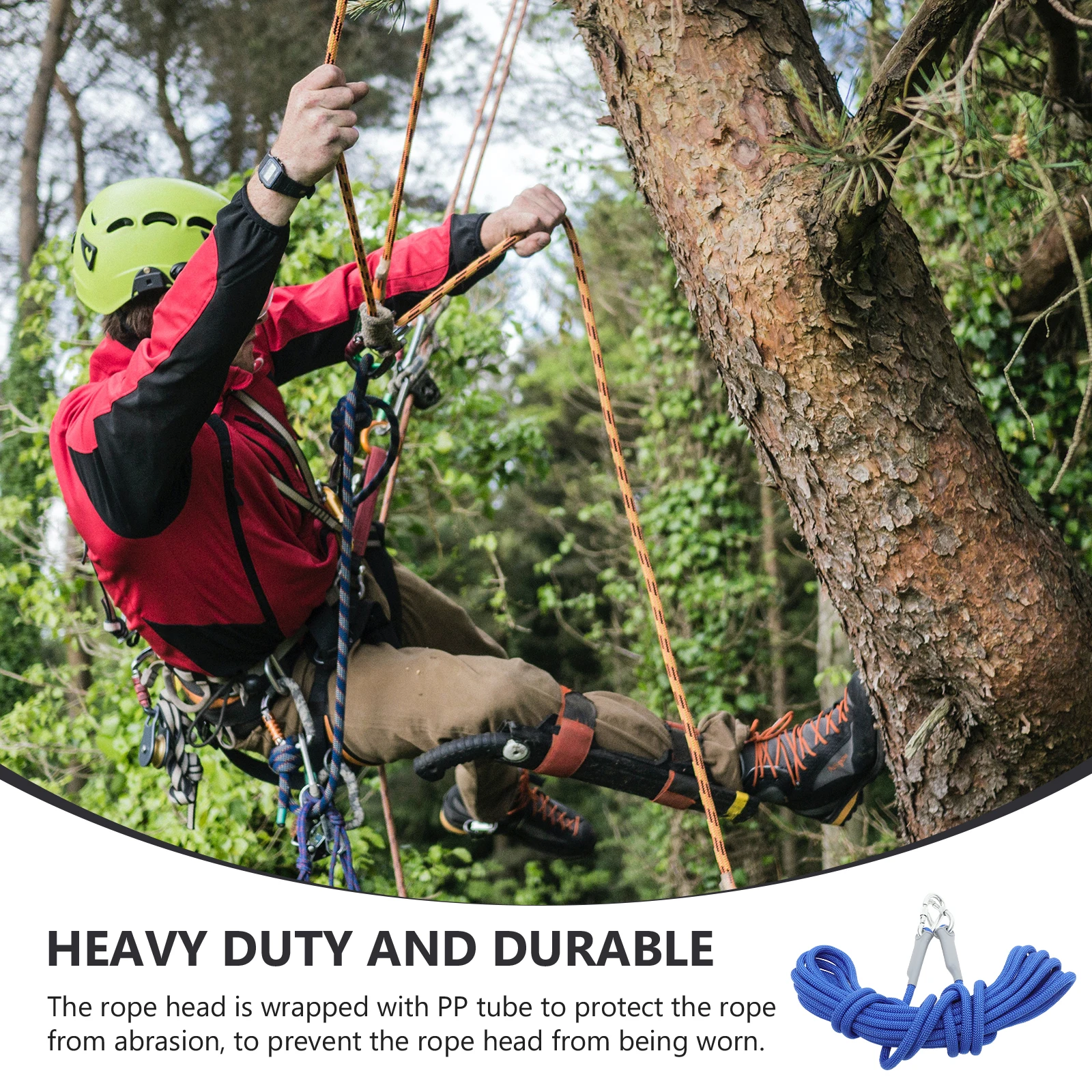 

Mountaineering Rope Safety Escape Outdoor Camping Rescue Survival All-purpose Utility Field for Climbing Ropes