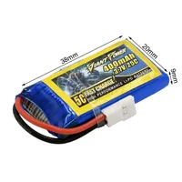 3.7V 400mAh 25C Lipo Battery MX2.0-2P positive fit for Walkera RC Helicopter V120D06 00D08 00D03BL MINI S CP