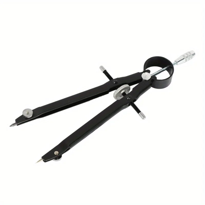 1PC Professional Compass Geometry Set with Lock Math and Precision Compass Metal and Durable for Solid and Plane Precis