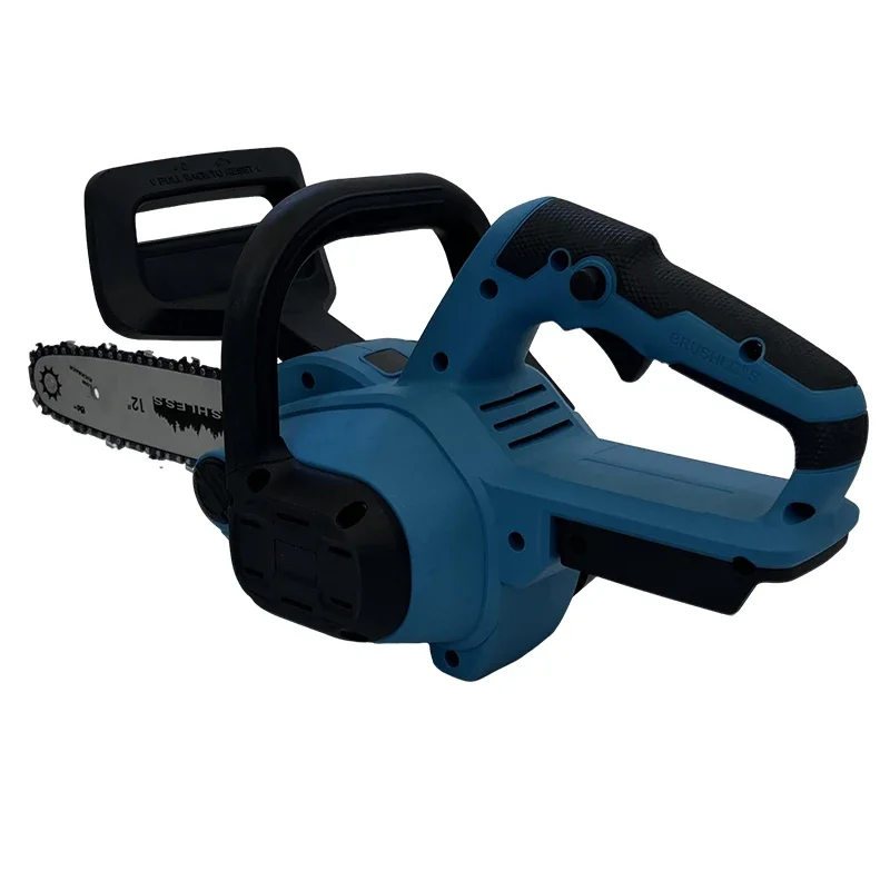 Fit Makita-Compatible Brushless Lithium Battery Electric Chain Saw Cordless Wireless Chainsaw Wood Cutter Machine for Home Use