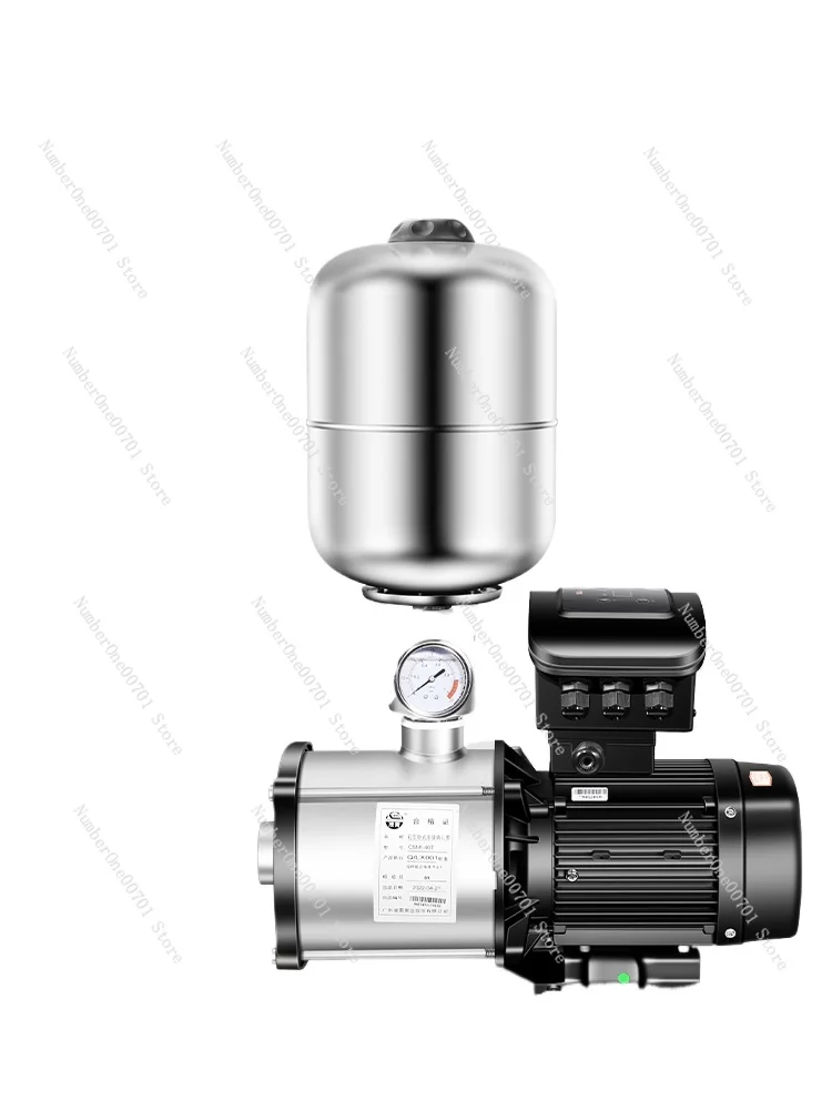 Stainless Steel Constant Frequency Booster Pump, Automatic Household Tap Water Constant Pressure Water Supply