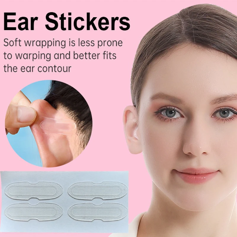 

4/12Pcs Elf Ear Sticker Stereotype Correction Ear Supporter Wind Ear Elf Ear Sticker Standing Ear Support Invisible Correction