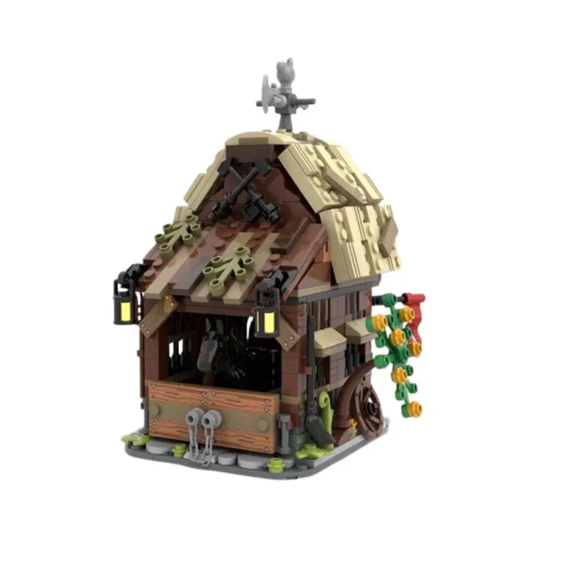 45 Spot MOC-85668 Casa 145861 Tenda 114761 Stabile Piccole Particelle di Montaggio Blocchi di Costruzione Giocattolo Educativo Modello Regalo Set Ornamen