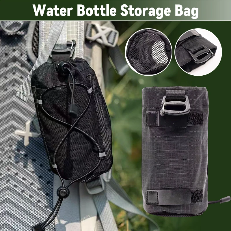

Outdoor Arm Bag Sling Pouch with Phone & Water Bottle Holder, Lightweight Waist Bag for Climbing Mountaineering Running