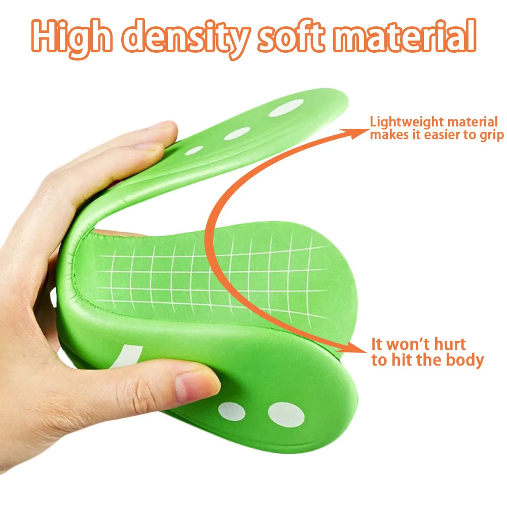 Zacht 3-bladig boemerang Flying Disc-speelgoed voor kinderen – EVA Outdoor Cross Toy, interactief sportspel voor familie- en feestactiviteiten