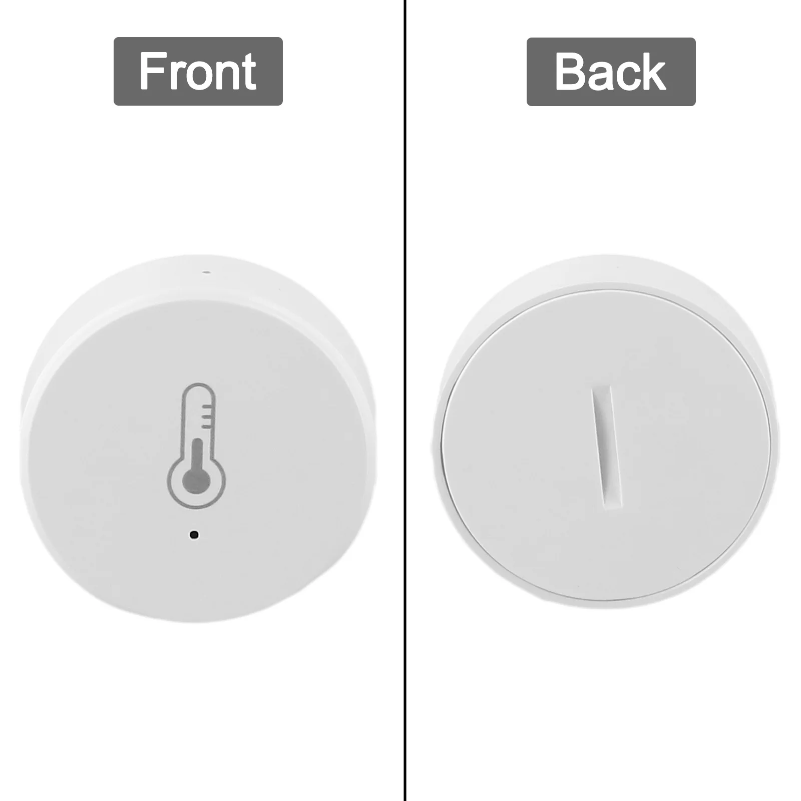 بيئة المنزل الذكي ميزان الحرارة الذكي جهاز أتمتة المنزل 0 95 RH 40*40*13 مللي متر حوالي 17 جرام CR2450 لـ Zigbee Hub
