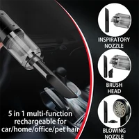 Portable Small Vacuum Cleaner For Multi Purpose Vehicles Small Household Pump Handheld Car Vacuum Cleaner 2