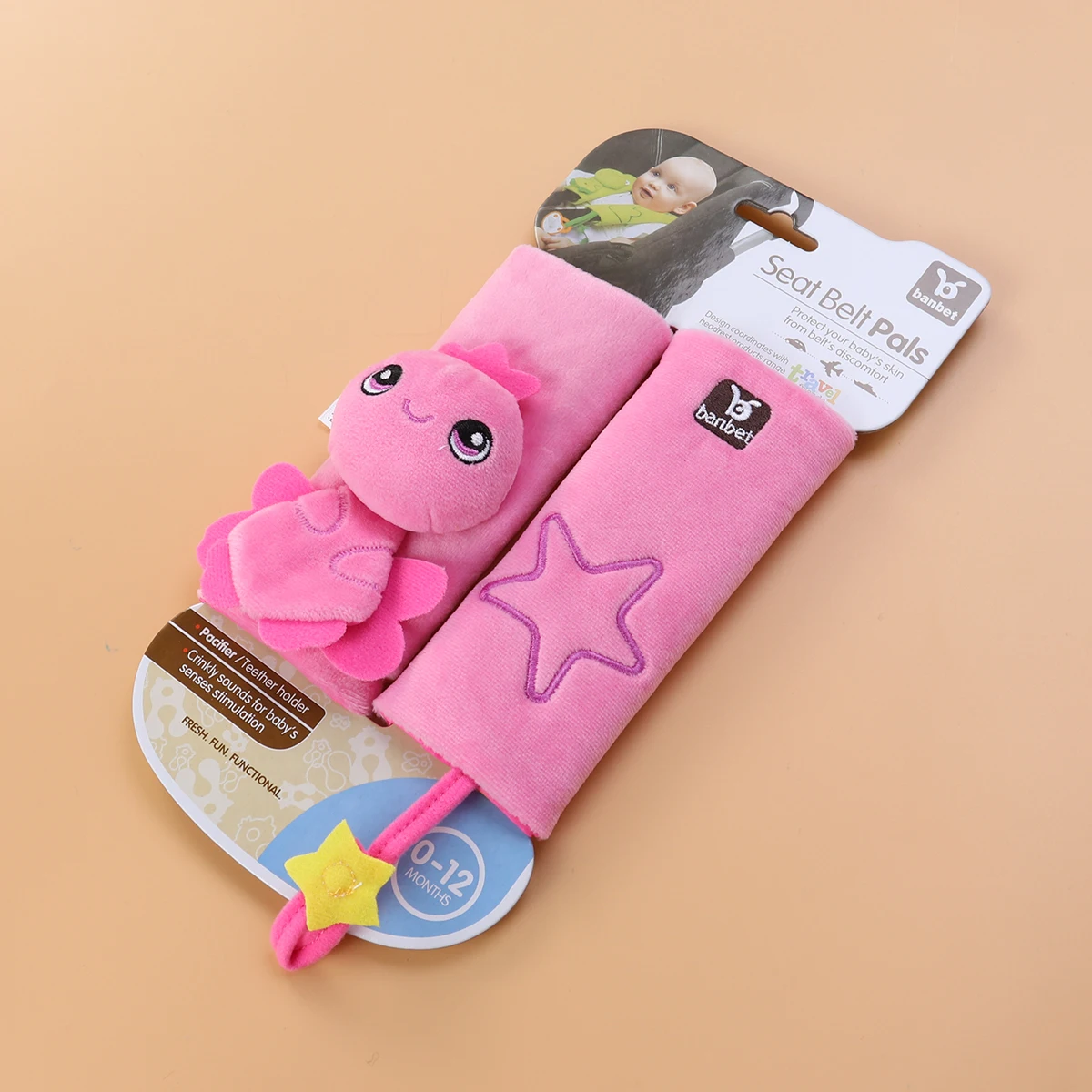 

Ultra Soft Safety Belt Shoulder Pads Pink Car Seat Harness Protector Stroller Strap Covers Anti Friction Universal Fit