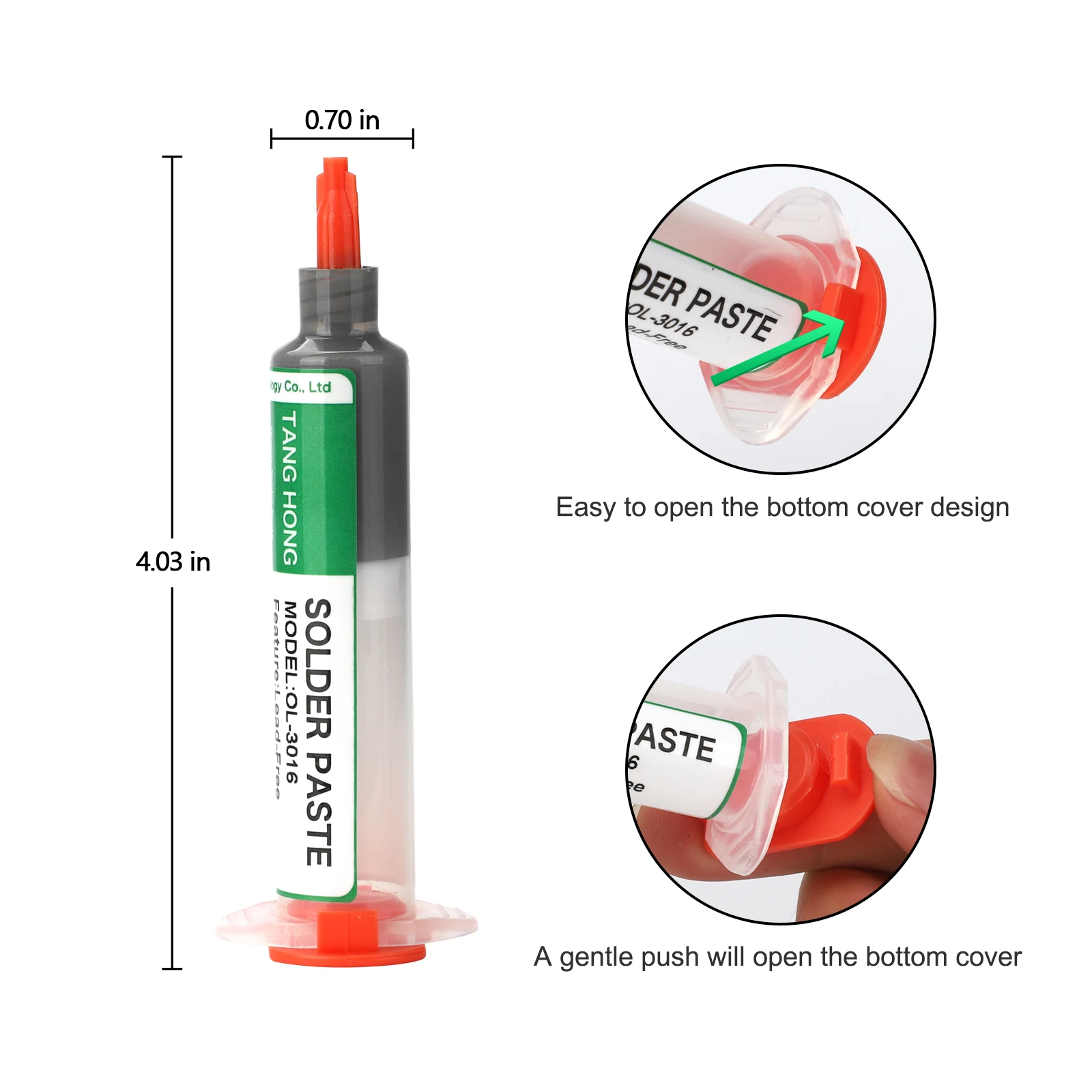 Solder Paste Flux For Soldering  OL-3016  Soldering Paste Grease Computer Chips Phone LED BGA SMD PGA PCB Repair Tools