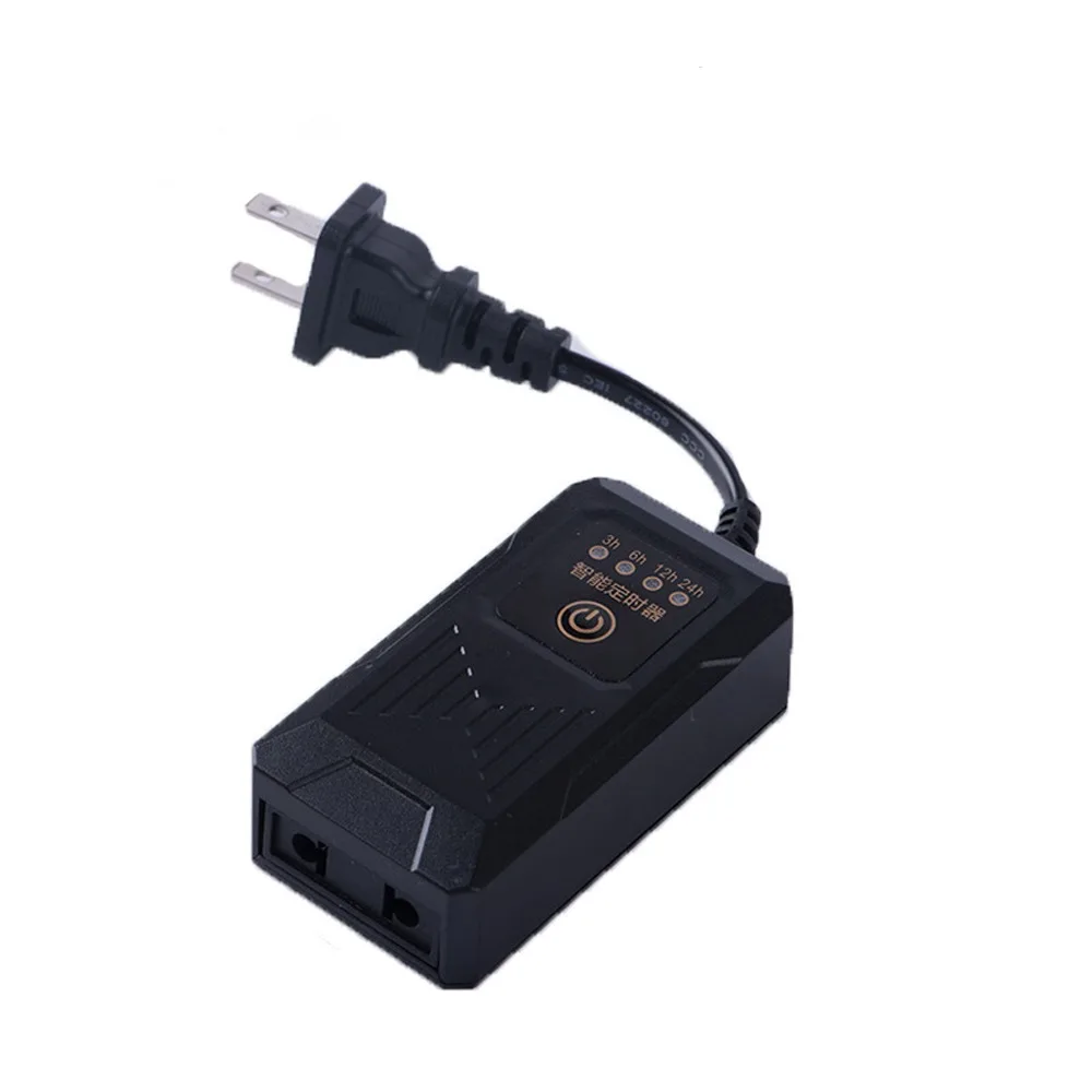

Four-speed Cycle Aquarium Timer Stable Adjustable LED Dimmer Controller Black Fish Tank Timer for CO2 Solenoid Valve