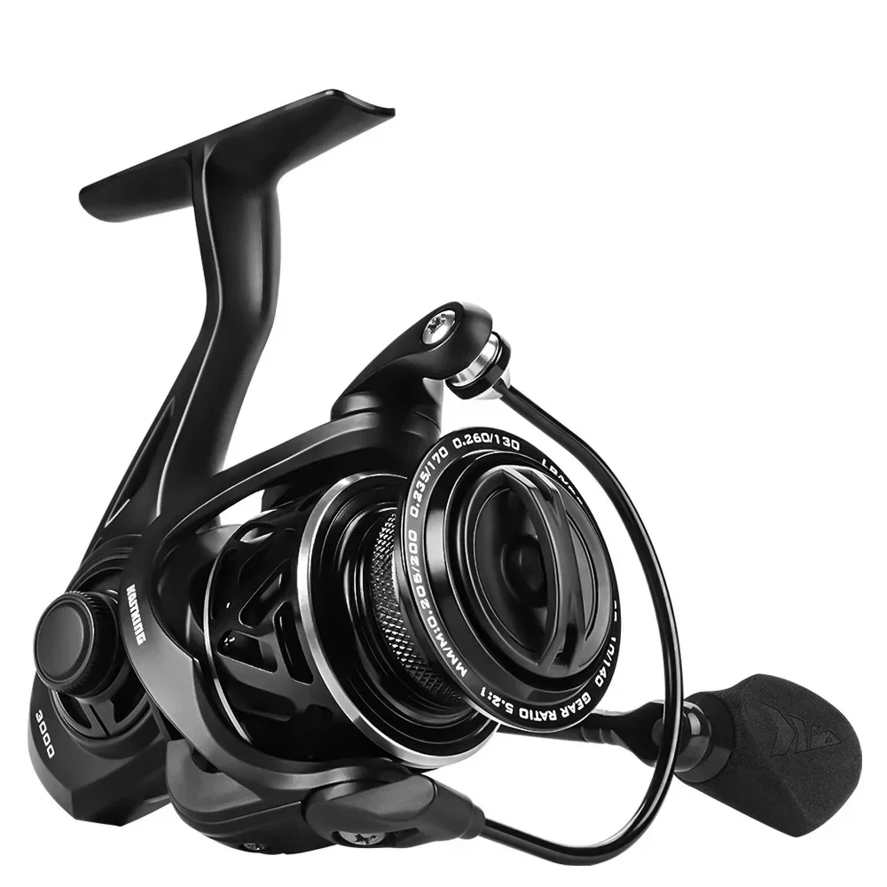 7+1bb 1000-4000 Ultralight Metal 5.2: 1 EVA Handle Carp Tuna Freshwater Saltwater Spinning Fishing Reel