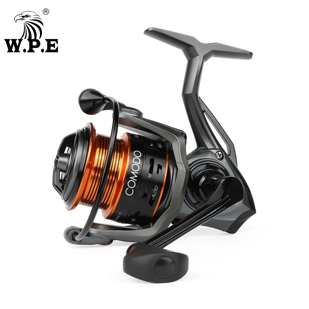 W.P.E COMODO Feeder Fishing Reel 3000/4000 High Gear Ratio 5.1:1 7+1 BBs Light Spinning Fishing Reel Fishing Tackle Pesca