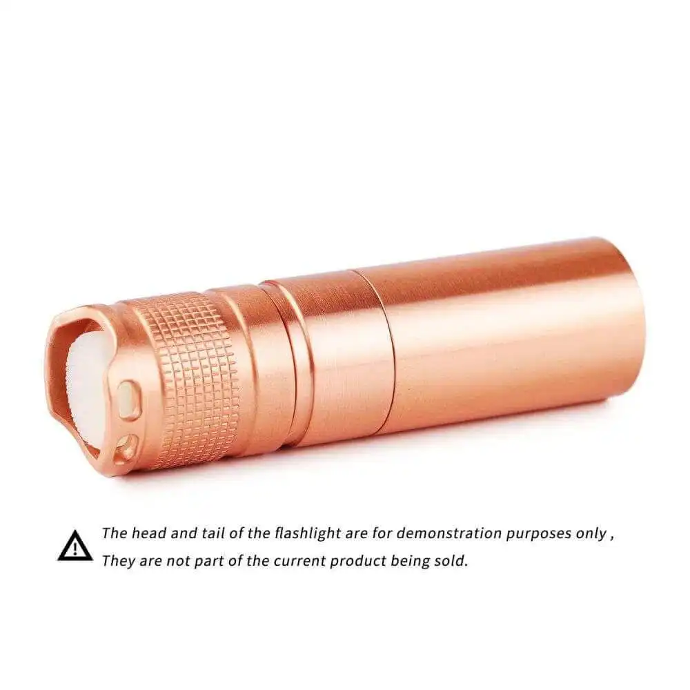 Convoy 18350 Short Tube for S2+ flashlight, rectangular thread