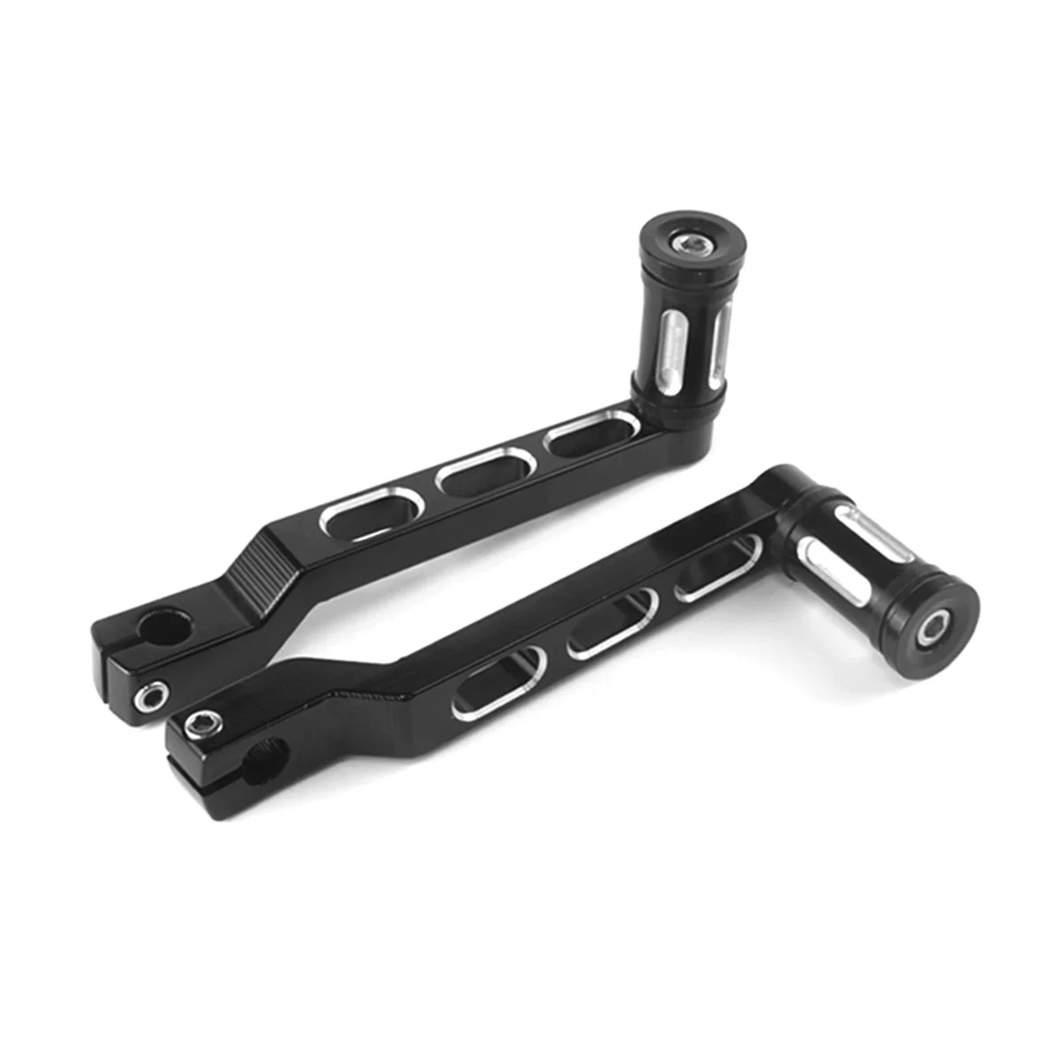 AB16-رافعة تحول معدات الدرجات النارية Footpegs كعب تو الدواسات ذراع السرعة شيفتر لجولة الطريق الإنزلاق الملك سوفتيل