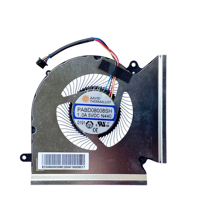 Laptop CPU GPU Cooling Fan for MSI GE66 RaidH 10UG 10UE 11UH 11UG GP66 Leopard 10UH 10UG 11UG 11UEer 10SGS 10SFS 10SF