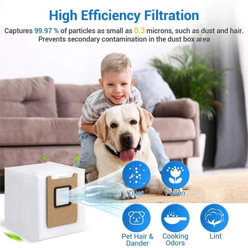 M14K-For Eufy Omni E25/E28/E20 Compatible Dust Bag Replacement Vacuum Accessories Parts Bag