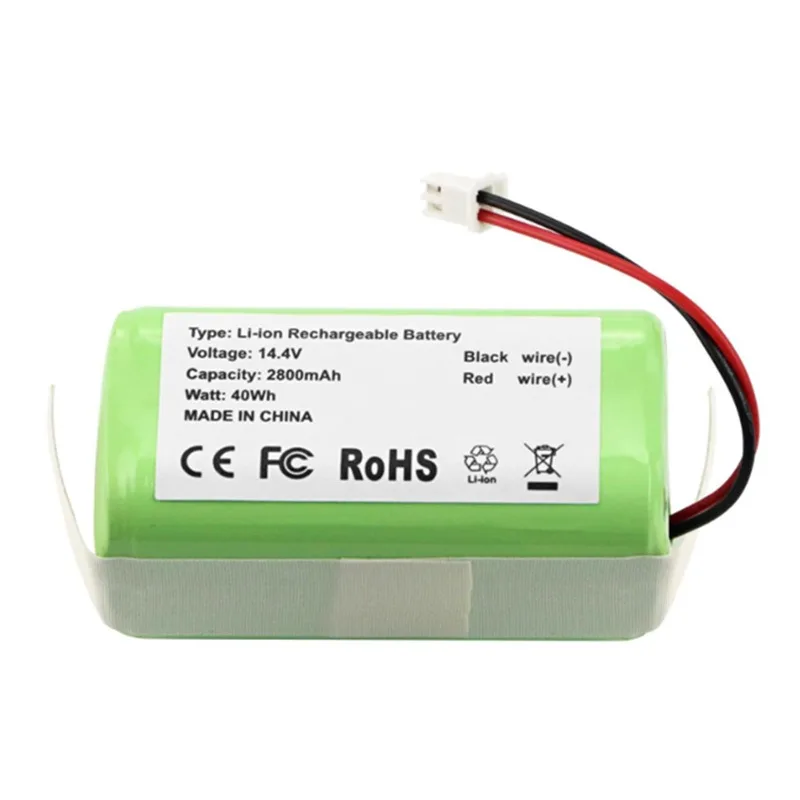 In Stock, Replacement Battery 14.4V 2600mAh for Shark RV2300, RV2310, V912S Robot Vacuum Cleaners