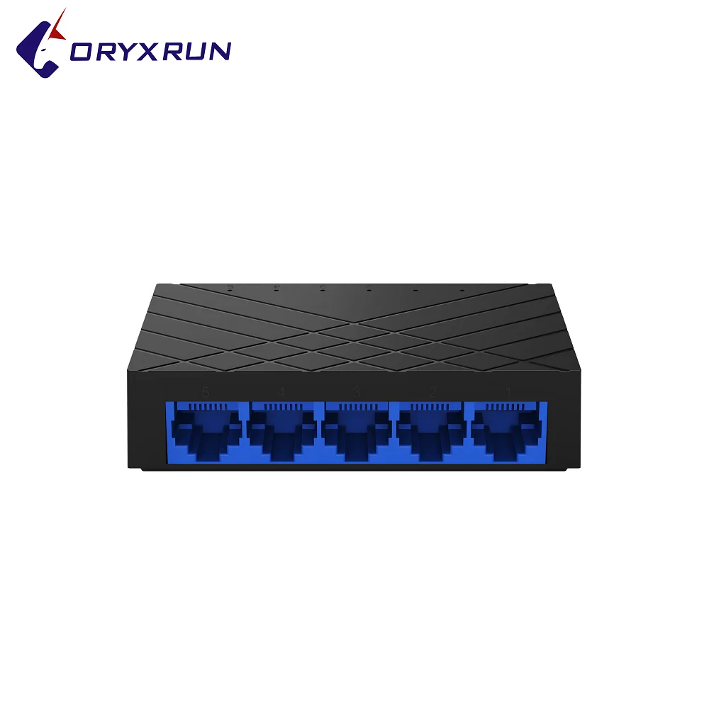 LP-S105G 5-PORT 1000M Gigabit Switch Monitoring Network Cable Splitter Commercial Networking Equipments