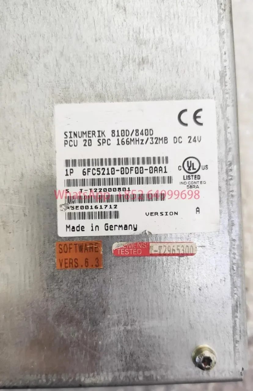 

6FC5210-0DF00-0AA1 SINUMERIK 810D/840D PCU20
