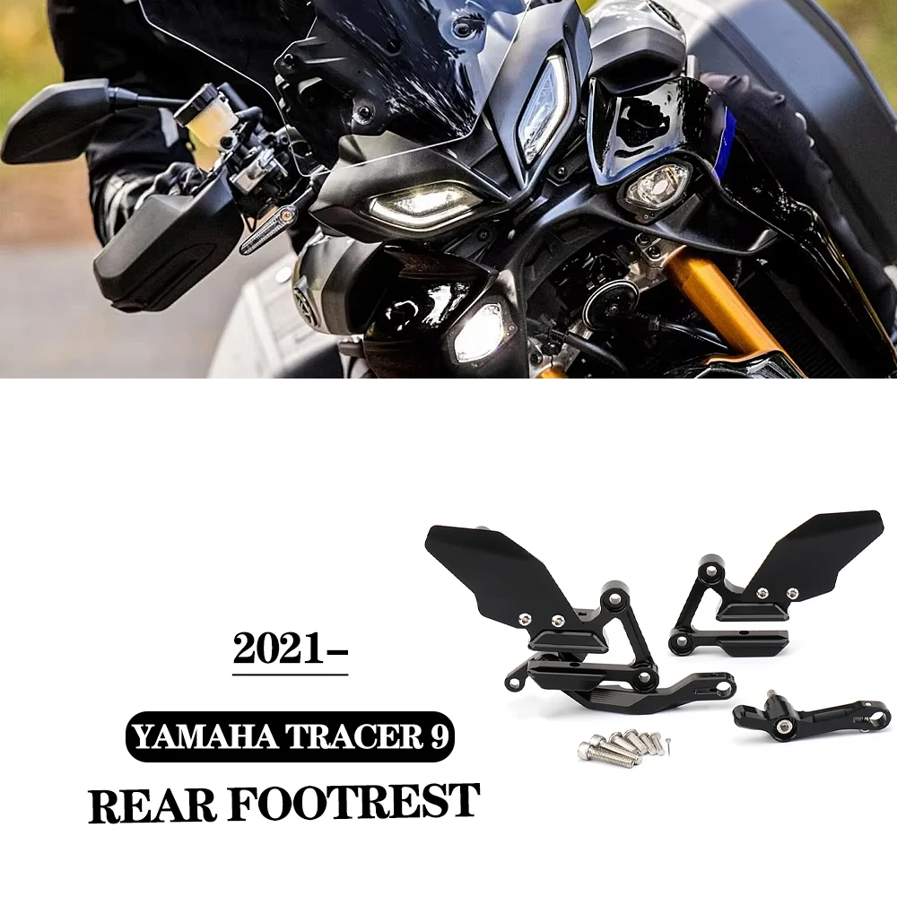

Motorcycle Adjustable Footpegs Foot Pegs Rest Rearset Foot Pedals For YAMAHA Tracer9 Tracer 9 GT TRACER 9 2021 2022 2023 2024