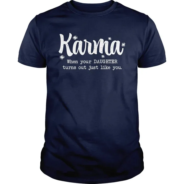 KarmaFunnyT-Shits  Funny Letter Print Tops Tees Shirts