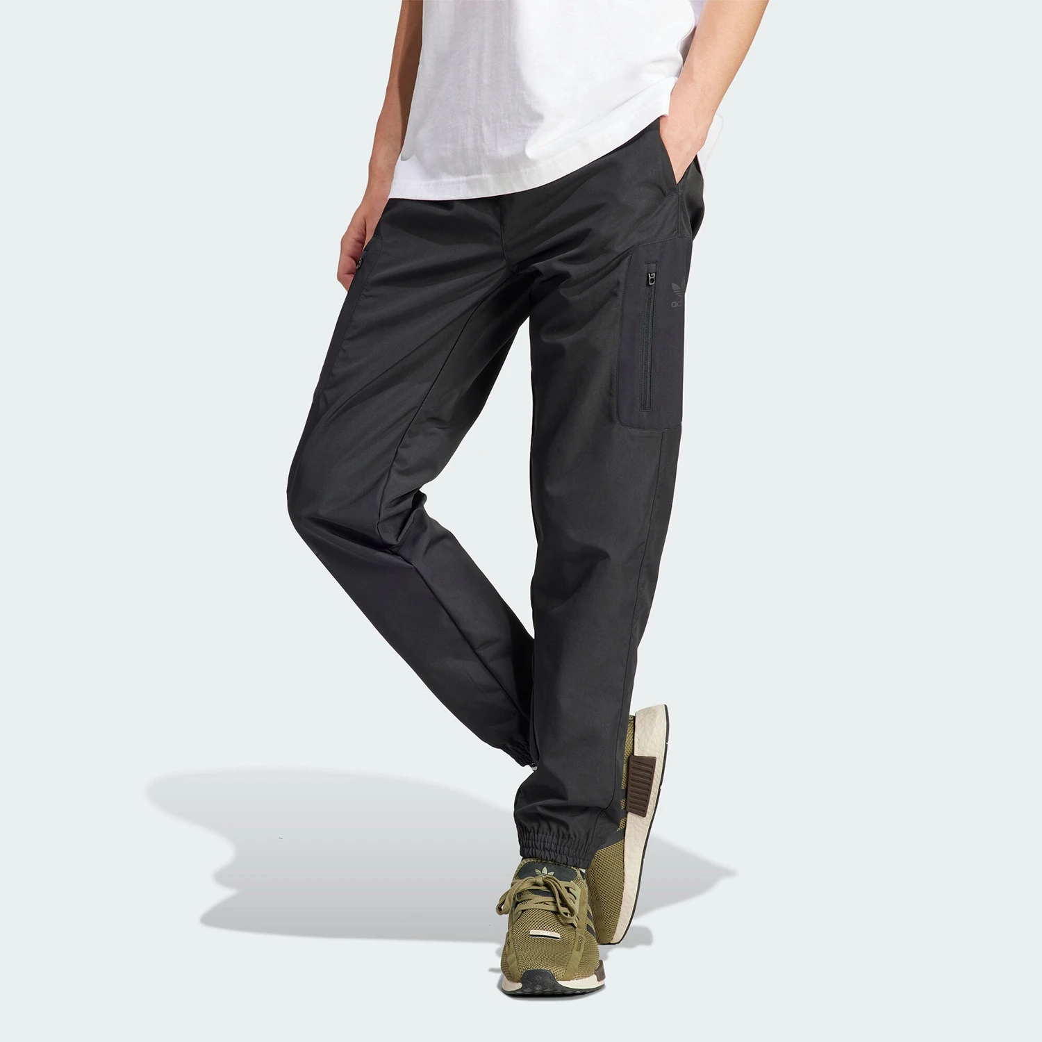 Adidas Genuine Originals Men's Workwear-style Cuffed Pants IR9442