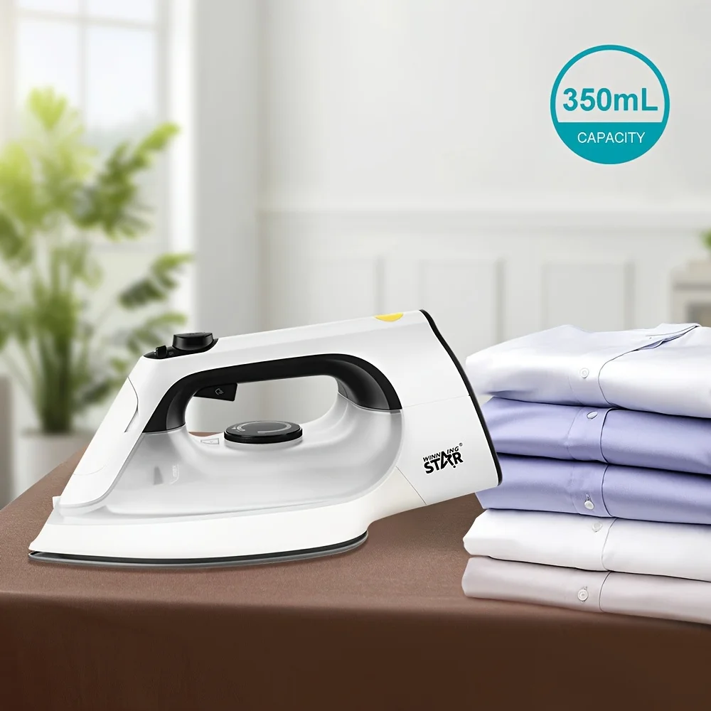 Winningstar 2400W Iron for Home Use - Multi-Function Ceramic Bottom Dry Steam Spray Iron with Explosion Steam Technology