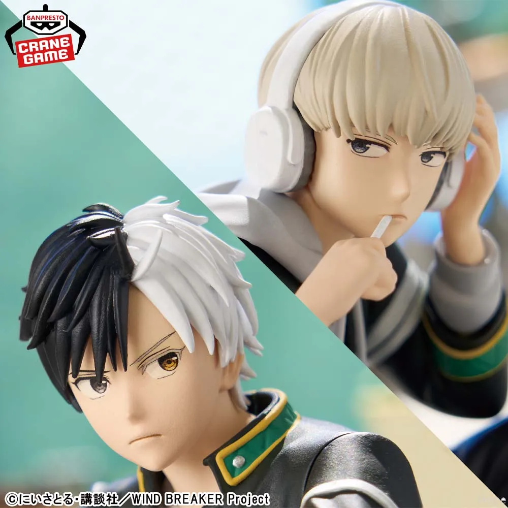 

Officially Licensed BANPRESTO Chatting time Haruka Sakura Kaji Ren Figure Anime Model Wind Breaker Figure Genuine Toy