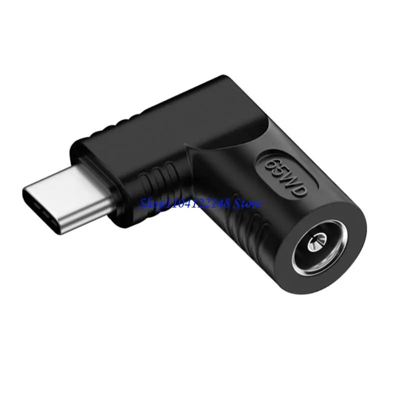 

P9FA Type-C Power Plug Connectors TypeC Male to Female Adapter Converter for Notebook PC Phone Optional