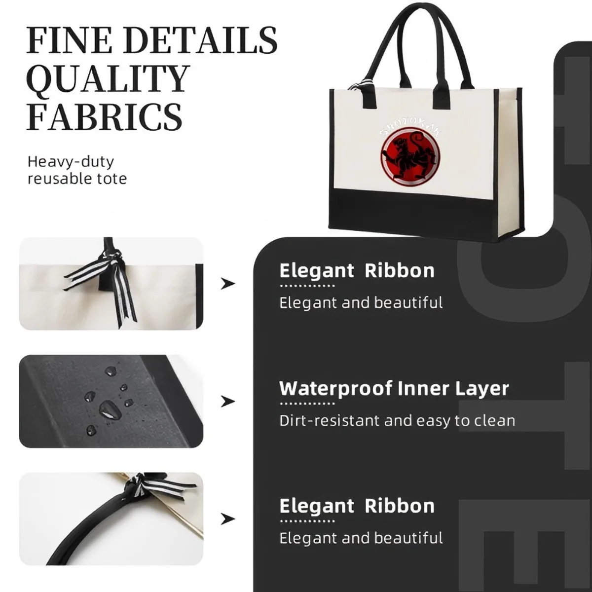 Kihon、giin Fonakoshi、Kumite、bu、okan、kata 2026 وصول جديد موضة عملية واسعة قابلة لإعادة الاستخدام حمل حقيبة نمط طباعة 2 T