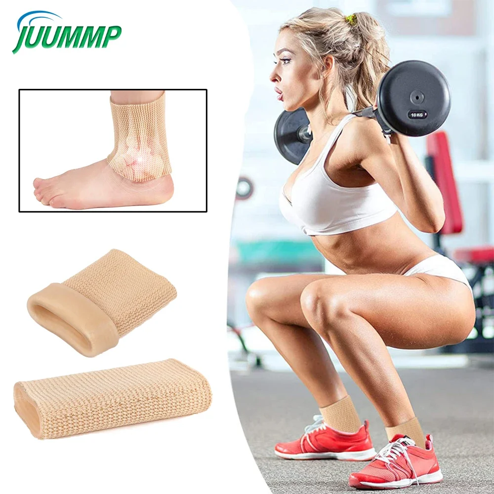 JUUMMP Gel Ankle Sleeves Padded Skate Socks Ankle Protection Skating Roller Riding Ski Or Tattoo Wipes Manicure Supplies