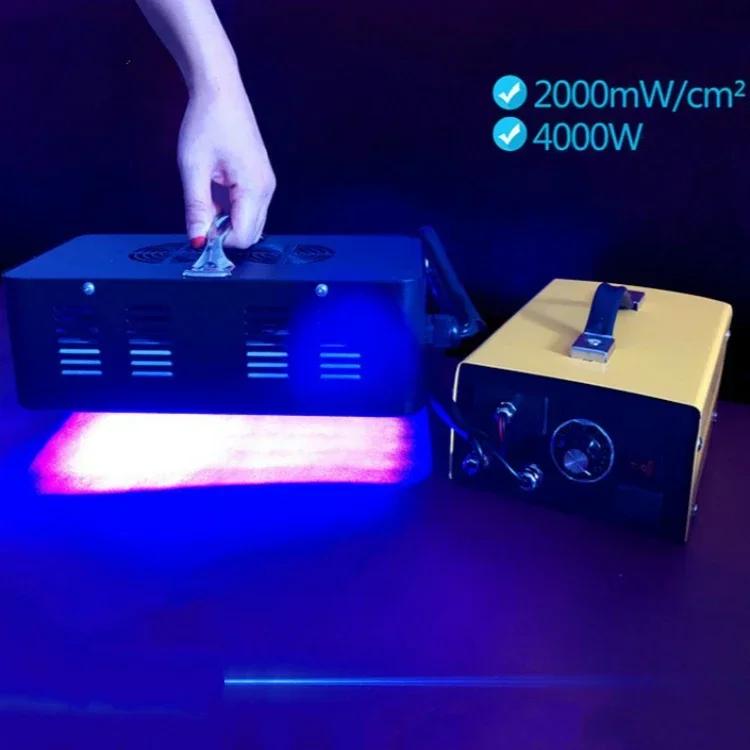 In stock400W 385nm 365nm 395nm 405nm Led Curing Uv Lamps NDT Detector UV Light Clothes Dryer Quick Uv Curing Lights