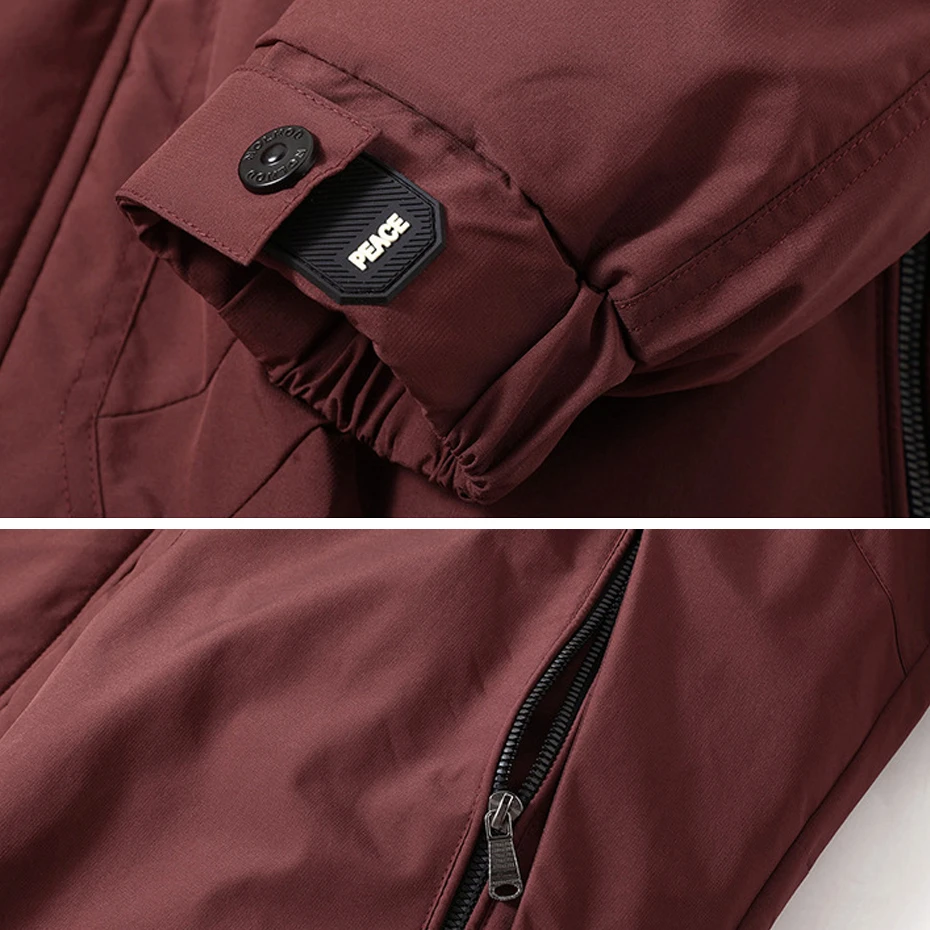 سترة شتوية سميكة للرجال 10XL مقاس كبير سترات مقاومة للماء موضة غير رسمية سترة واقية دافئة معطف رجالي ملابس خارجية خارجية #5