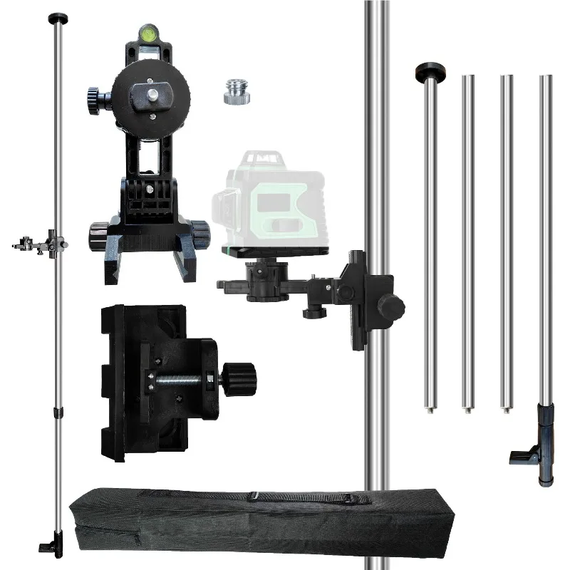 

Новый телескопический стержень для лазерного уровня, деревообрабатывающий стержень для установки потолка, многофункциональный карданный кронштейн, профессиональный подъемный инструмент